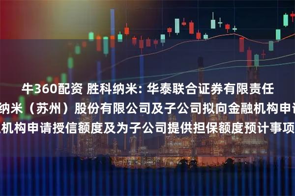 牛360配资 胜科纳米: 华泰联合证券有限责任公司关于2025年度胜科纳米（苏州）股份有限公司及子公司拟向金融机构申请授信额度及为子公司提供担保额度预计事项的核查意见内容摘要